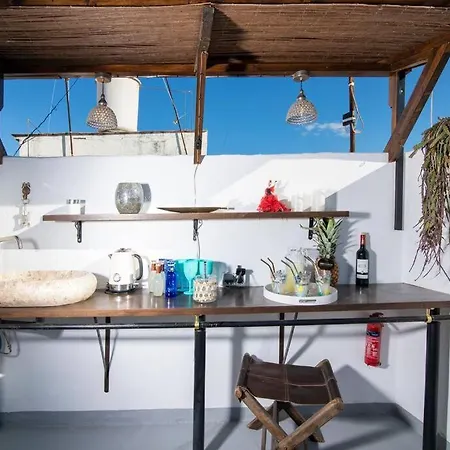 Eclectic Townhouse W Rooftop In Center * Estepona