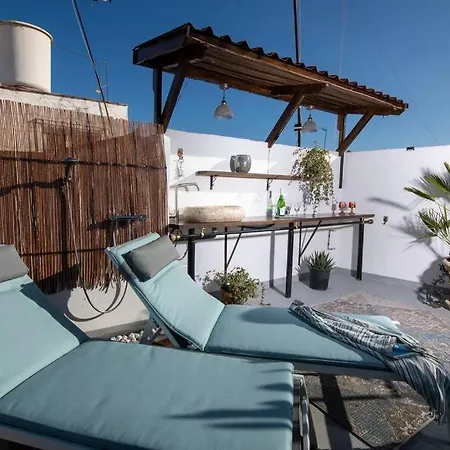 Holiday home Eclectic Townhouse W Rooftop In Center Estepona